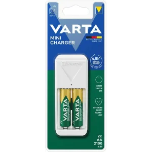 Зарядний пристрій Varta Mini Charger 2хNI MH AA2100 мА•год (57656101451) UA