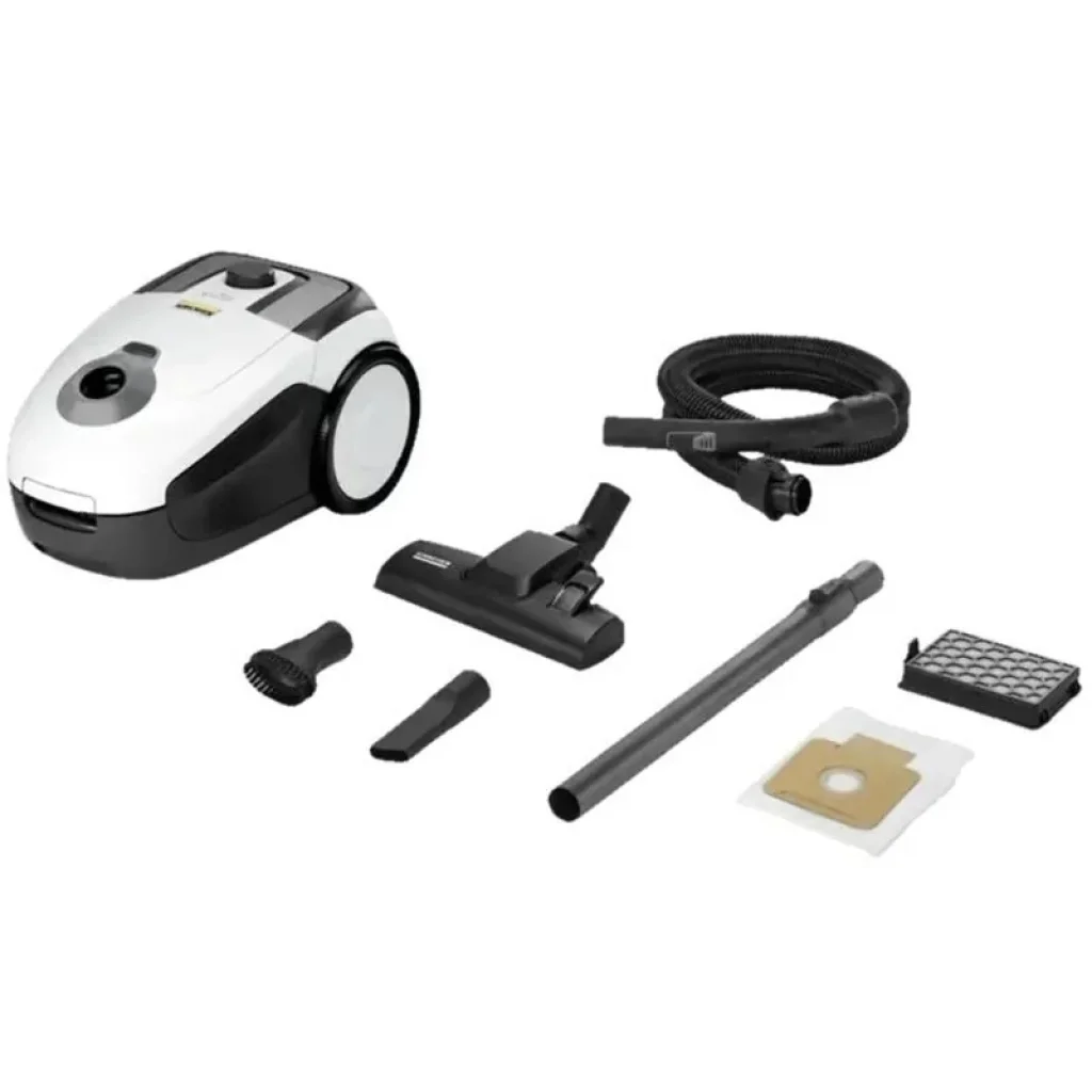 Пилосос Karcher мішковий VC 2.8, 700Вт, 2л, НЕРА, білий, 1.198-031.0 UA