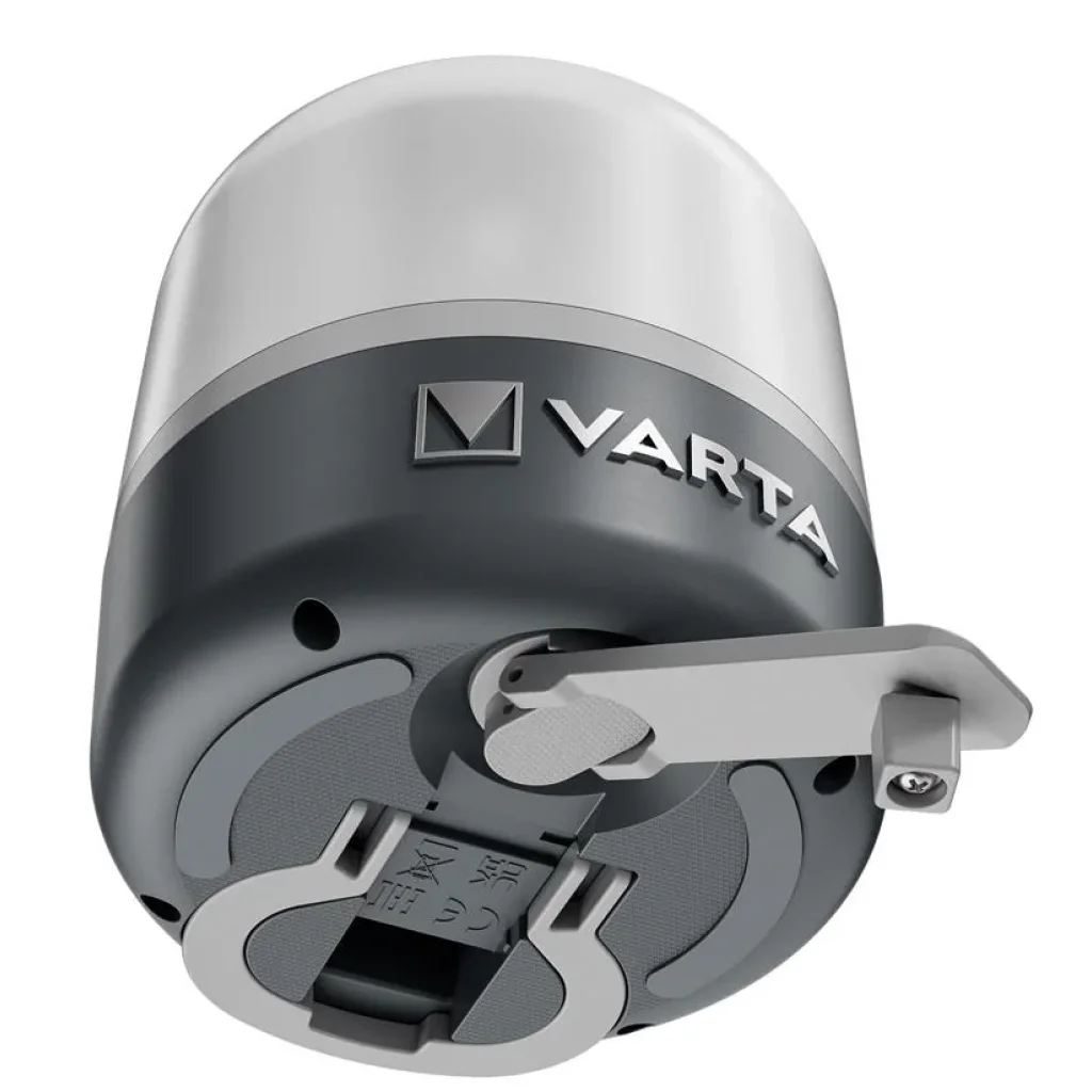Ліхтар VARTA з гібридною системою заряджання дінамо/USB, три режими освітлення, червоне світло, 17670101111 UA