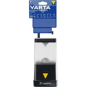 Ліхтар VARTA Кемпінговий Ambiance L30RH з гібридною системою живлення акумулятор/батарейки, IP54, до 500 люмен, до 370 годин роботи, 3хАА, 18666101111 UA