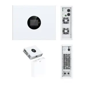 Інвертор системи резервного живлення 2E Vezha PowerWall, 5000 Вт, MPPT 5.5 кВт, WiFi, розширення ємності, паралельне підключення (2E-ESS-PWV5) UA