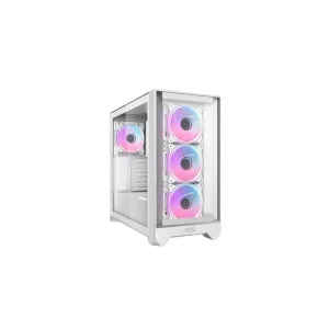 Корпус 2E GAMING Dominator Pro G2302W, без БЖ 2xUSB3.0, 1xUSBType-C, 4x120мм ARGB, VGA 380мм, LCS ready, контролер з пультом, TG Side Panel, TG/Mesh Front panel (2E-G2302W) UA