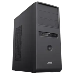 Корпус 2E TeamX TMX01 з БЖ 2E ATX400W 2xUSB2.0 1x80мм, VGA 310мм, ATX чорний (2E-TMX01) UA