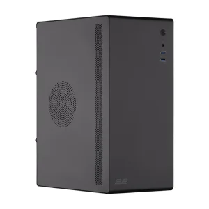 Корпус 2E Credo V200B без БЖ, 2xUSB3.0, 1x80мм, VGA 250мм, mATX, чорний (2E-V200B) UA