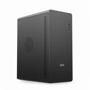 Корпус 2E Credo V500B без БЖ, 1xUSB3.0, 1х USB 2.0, 1xUSB Type-C, 1x120мм, VGA 310мм, ATX, чорний (2E-V500B) UA