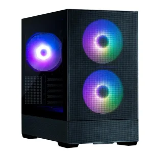 Корпус Zalman P30 AIR без БЖ, 1xUSB3.0, 1xUSBType-C, 3x140мм ARGB, VGA 392мм, LCS ready, TG Side Panel, mATX, чорний (P30AIRBLACK) UA