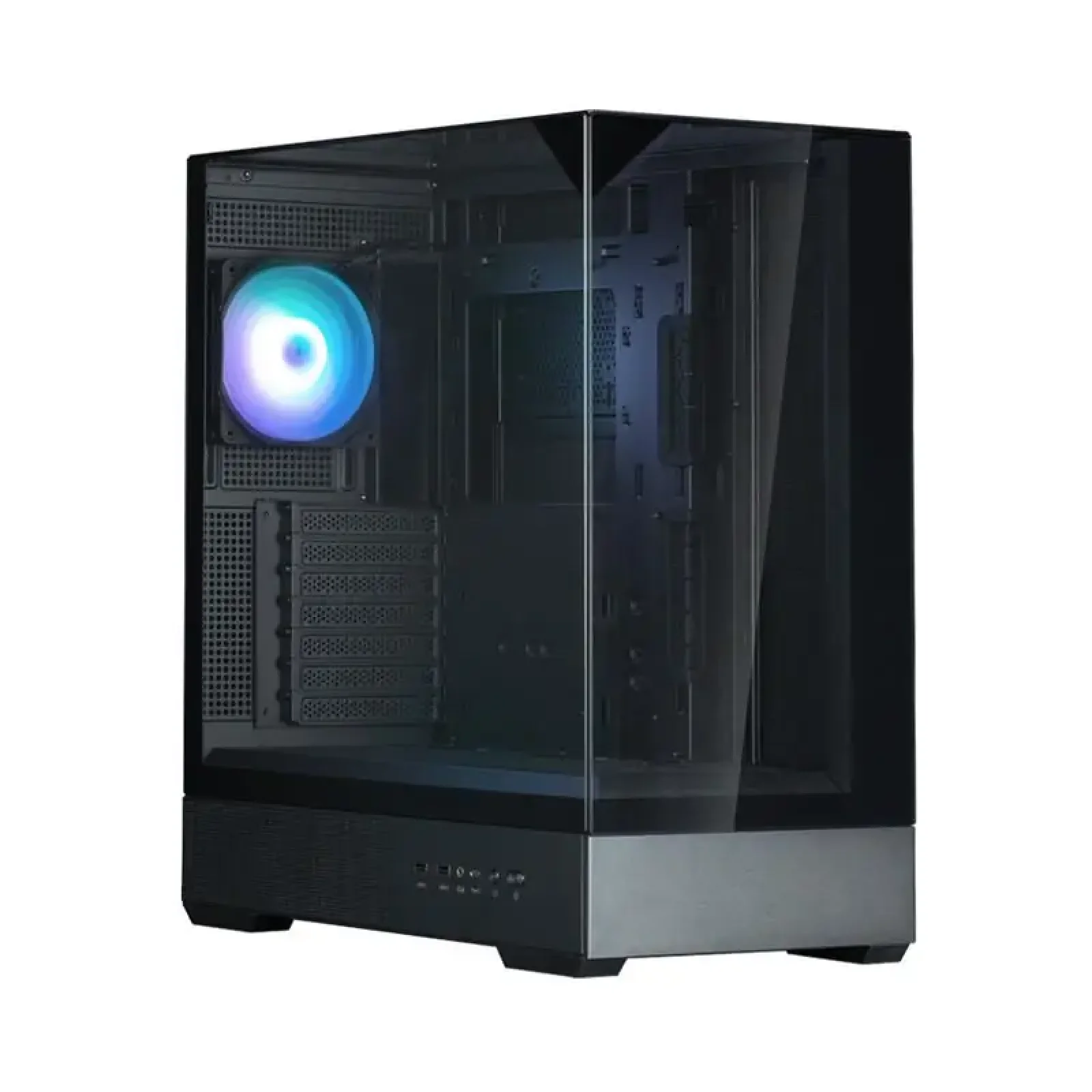 Корпус Zalman P40 Prism без БЖ, 2xUSB3.0, 1xUSBType-C, 1x120мм ARGB, VGA 420мм, LCS ready, TG 3x Panels, ATX, чорний (P40PRISMBLACK) UA