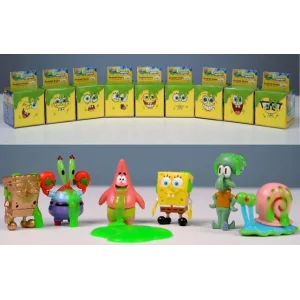 Ігрова фігурка-сюрприз SpongeBob Slime Cube фігурка і слайм в ас., EU690200 UA