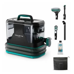 Пилосос Rowenta миючий Clean It, 750Вт, конт пил -1,5л, вода -2,3л, 13500 Па, 4 насадки, Black (IN5020F0) UA