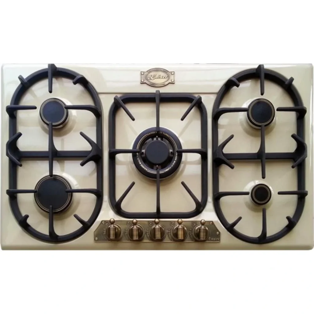 Варочная поверхность газовая Kaiser KG9325ElfEmTurbo - Шx86см./4 конфорки+ WOK/чугун/сл.кость UA