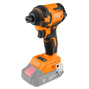 Гайковерт ударний Neo Tools Energy+ 18В безщітковий 3600об·хв 300Нм 1/4" 4 швидкості 0.85кг без АКБ та ЗП (04-612) UA