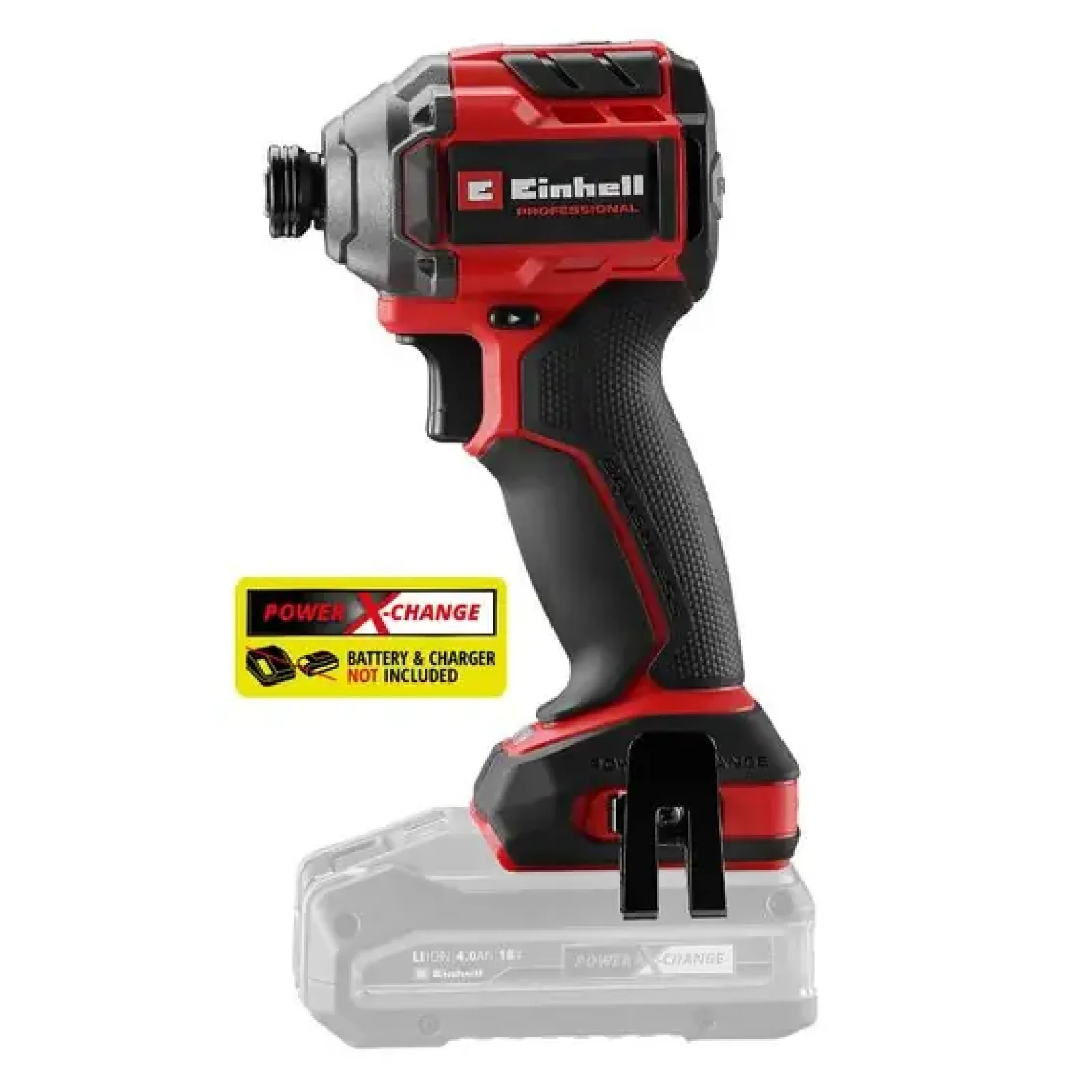 Гвинтоверт акумуляторний ударний Einhell Professional TP-CI 18/250-C Li BL - Solo 18В безщітковий 250Нм 0-2800об/хв 0.95кг без АКБ та ЗП (4510095) UA