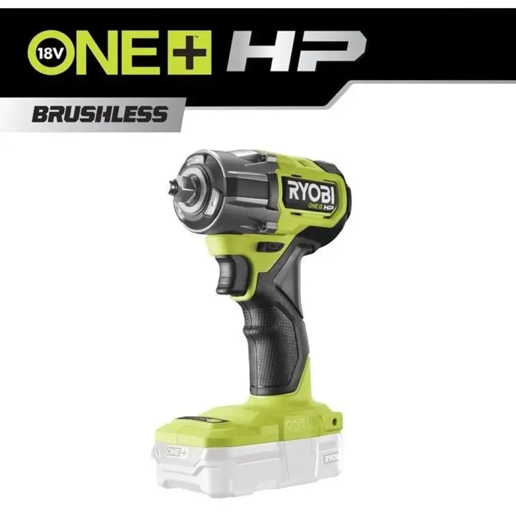 Гайковерт ударний акумуляторний Ryobi ONE+ HP RIW18C-0 18В 2800об·хв 450Нм 1/2