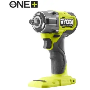Гайковерт ударний акумуляторний Ryobi ONE+ RIW18CBL-0 18В 450Нм 2800об/хв 1/2" 4 швидкості 1.2кг без АКБ та ЗП (5133006492) UA