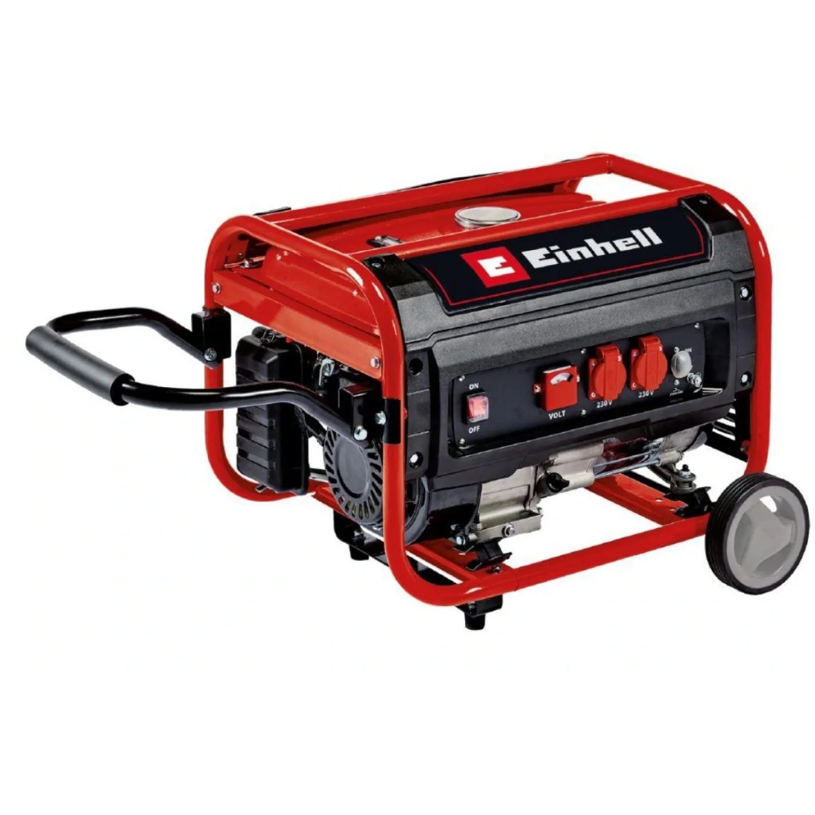 Генератор бензиновый Einhell TC-PG 35/E5, 230В, 2.6 кВт (макс. 3.1кВт), ручной старт, бак 15л, 41.2кг, 4152551 UA