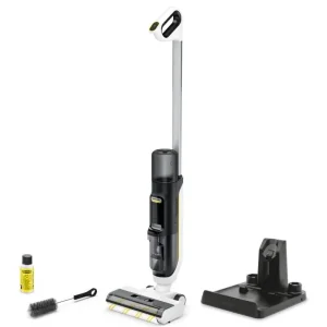Пилосос Karcher безпровідний FCV 3, 160Вт, конт пил -0.45л, вода -0.8л, автон. робота до 30хв, вага-3.7кг, 3в1, білий (1.056-122.0) UA