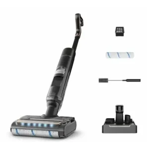 Пилосос Rowenta безпровідний миючий X-Clean 7, 250Вт, конт пил -0.5л, конт для води-0.65л, автон. робота до 50хв, вага-4.2кг, НЕРА, Black (GZ5736E0) UA