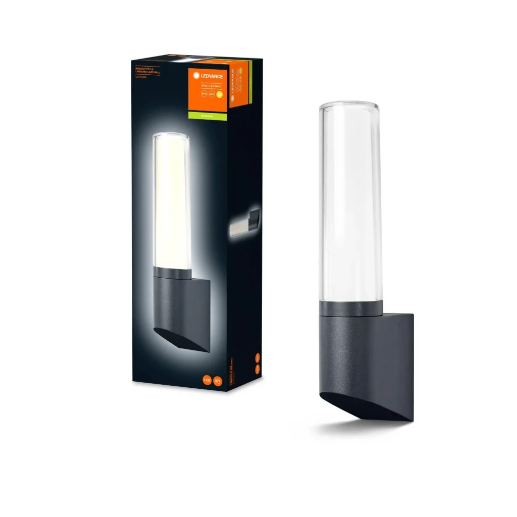 Фасадний світильник LEDVANCE ENDURA STYLE LANTERN FLARE WALL 7w (470Lm) 3000K, 4058075478039 UA