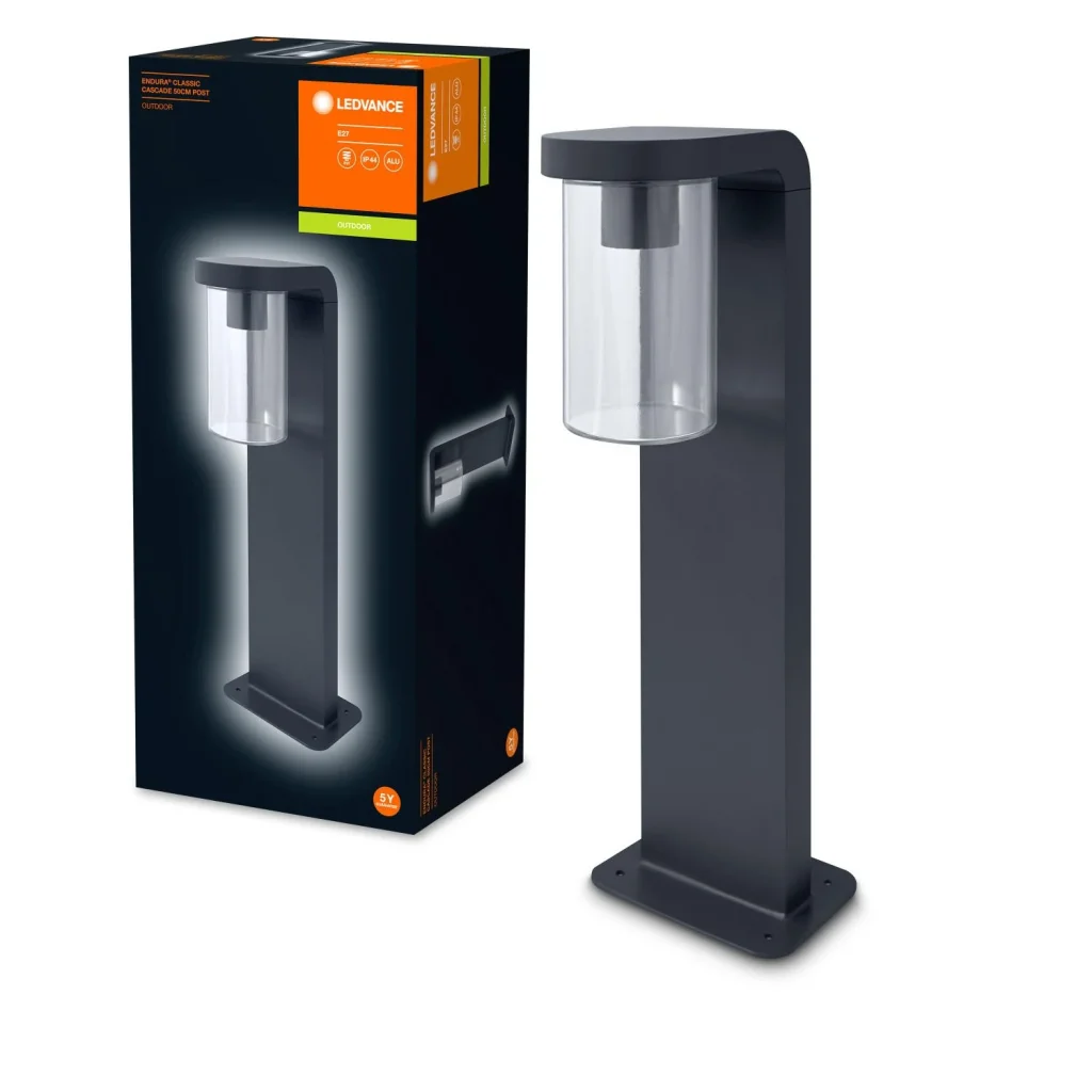 Світильник парковий ENDURA CLASSIC CASCADE 50CM E27 CLR DG, 4058075554351 UA