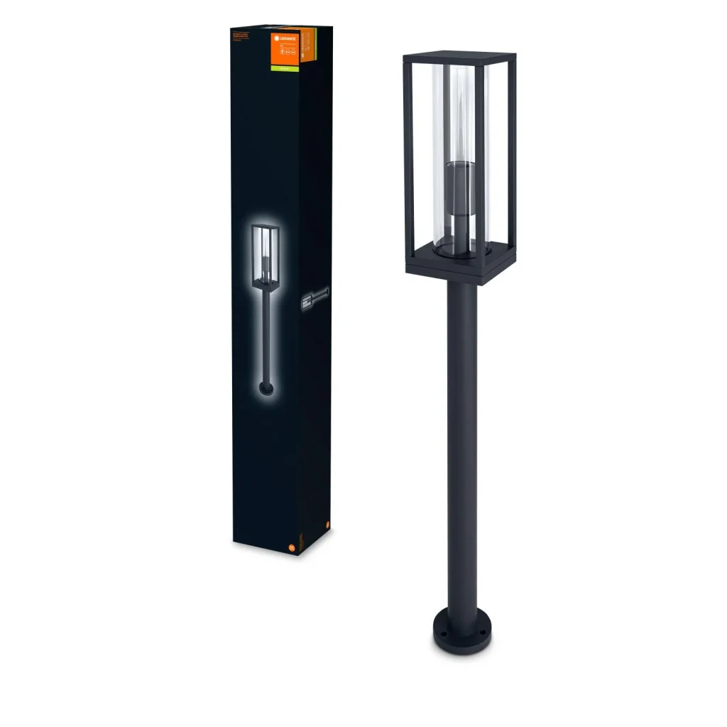 Светильник столбик LEDVANCE E27 80см ENDURA CLASSIC FRAME черный, 4058075554436 UA