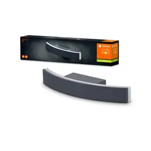 Светильник LEDVANCE LED 7Вт 3000К 750Лм фасадный ENDURA STYLE BOW черный, 4058075564589 UA