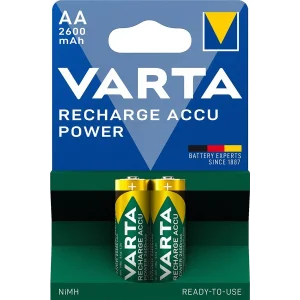 Акумулятор VARTA NI-MH Power AA 2600 мАч, 2 шт., 05716101402 UA