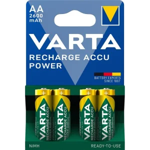 Акумулятор VARTA NI-MH Power AA 2600 мАч, 4 шт., 05716101404 UA