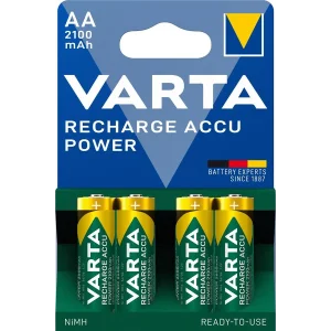 Акумулятор VARTA RECHARGEABLE ACCU AA 2100mAh BLI 4 NI-MH (READY 2 USE), 56706101404 UA