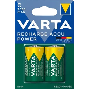 Аккумулятор VARTA RECHARGEABLE ACCU C 3000mAh BLI 2 NI-MH (READY 2 USE), 56714101402 UA