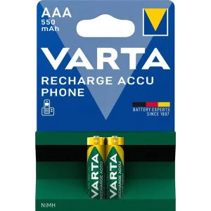 Акумулятор VARTA Phone ACCU AAA 550mAh BLI 2 NI-MH, 58397101402