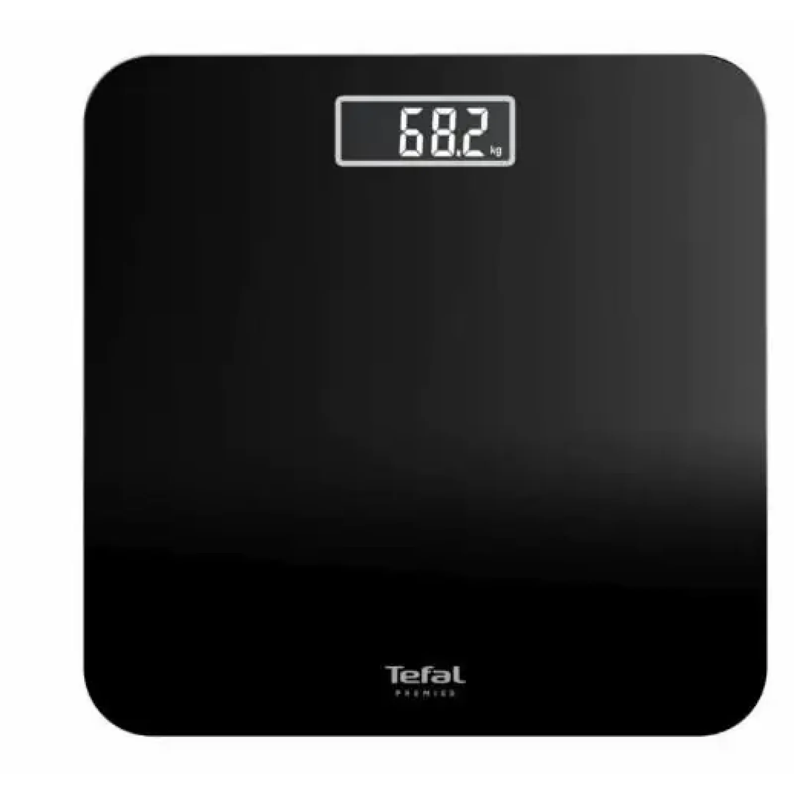 Ваги Tefal підлогові Premiss, 160кг, AAAx2 в комплекті, скло, Black (PP1800V0) UA