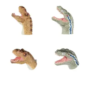 Игровой набор Same Toy Пальчиковый театр 2 ед, Тиранозавр и Велоцираптор X236Ut-1 UA