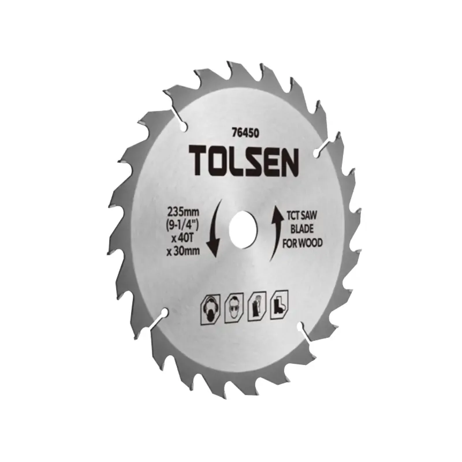 Диск пильний Tolsen по дереву, 305х60Tх30мм (76470) UA