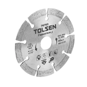Диск алмазний Tolsen, сегментний, 230х22.2мм (76707) UA