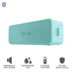 Акустична система Trust Zowy Max Bluetooth Speaker Mint, 23827_TRUST UA
