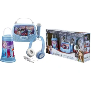Подарочный набор eKids Disney Frozen 2, Караоке + Портативный ночник + Наушники, FR-300.11MV9M UA