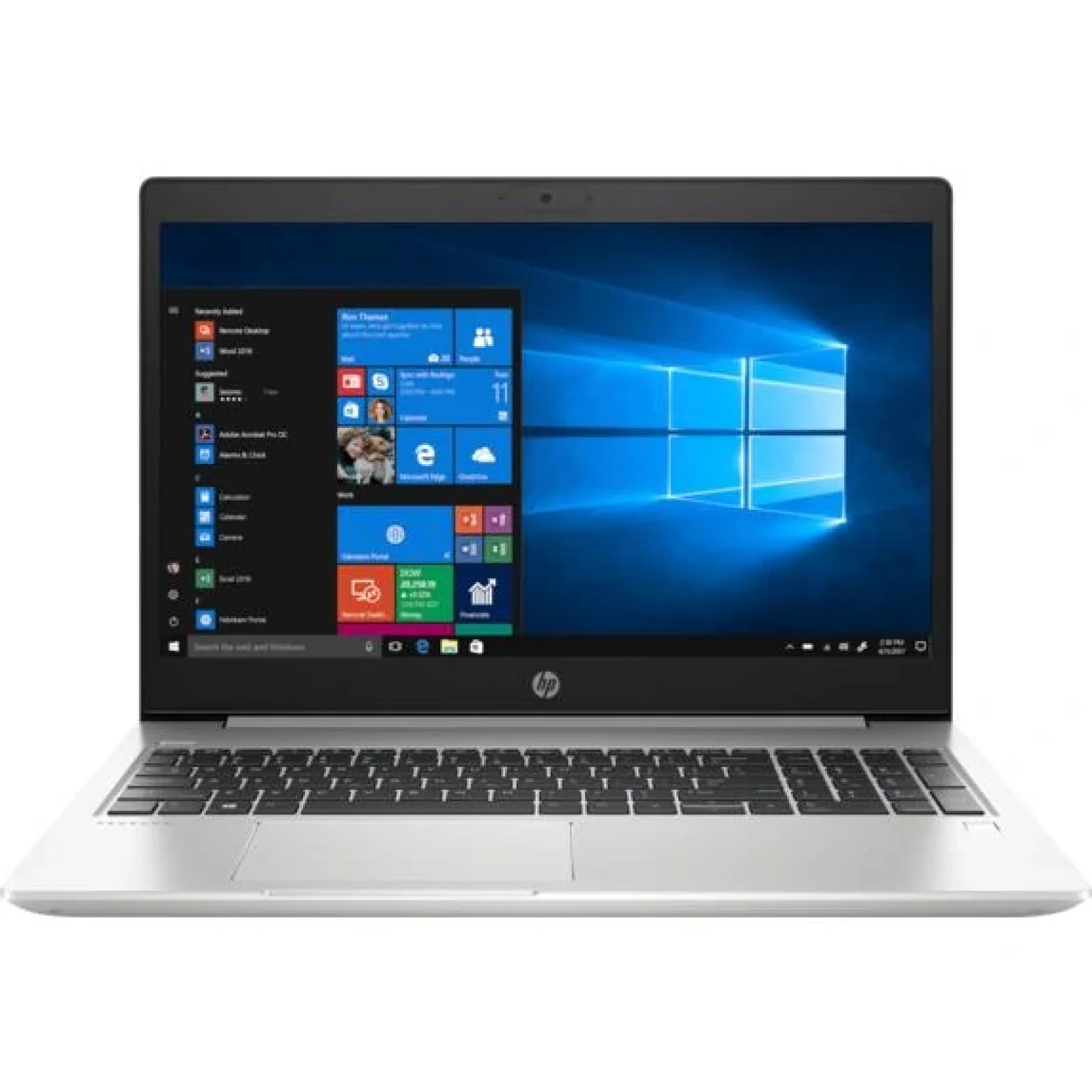 Ноутбук HP Probook 450 G7 15.6FHD IPS AG/Intel i7-10510U/16/256F/int/DOS/Silver UA