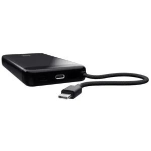 Внешний аккумулятор Trust Fiera, 20000мА·год, 2хUSB-C, 20W, PD/QC 3.0, чорний (25881_TRUST) UA