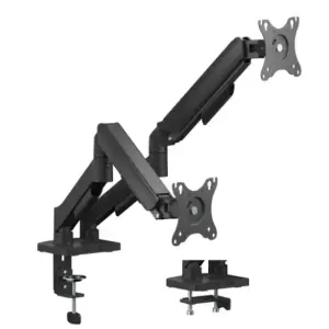 Кріплення моніторів настільне 2E Rauprigsi, 19"- 32", 2х8кг Black (2E2MGSECO) UA