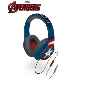Навушники eKids/iHome MARVEL, Captain America, Mic, VI-M40CA.11XV7 UA
