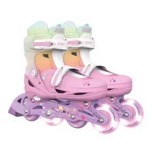 Роликові ковзани Neon Inline, розмір 30-33 веселка (NI04R4) UA
