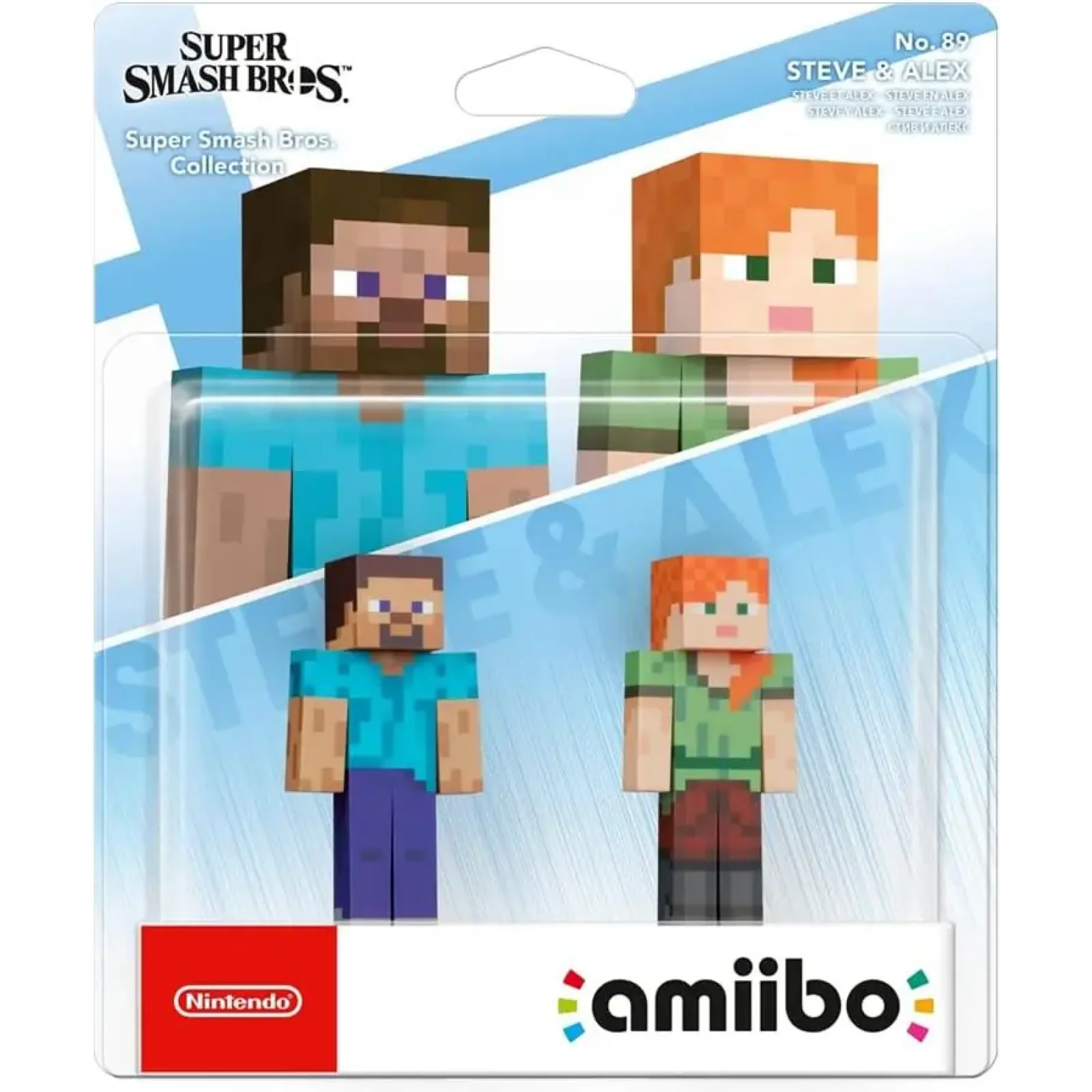 Фігрука Amiibo Minecraft Steve and Alex (045496381059) UA