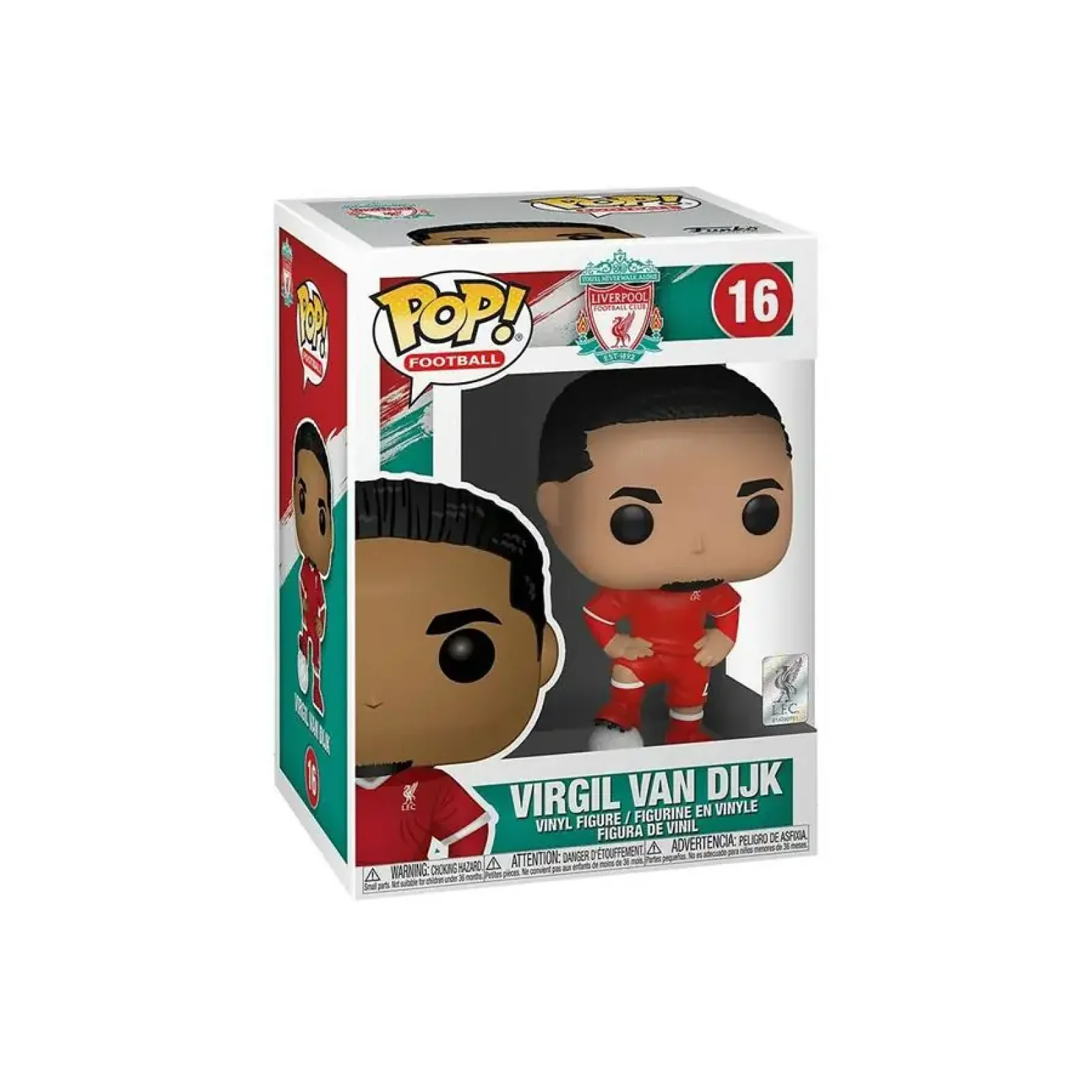 Фігурка Funko POP Football: FC Liverpool - Virgil Van Dijk (5908305240051) UA