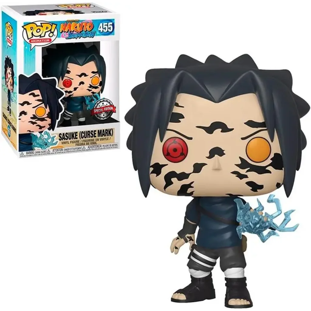 Фігурка Funko POP Animation: Naruto - Sasuke w/ scars (exc) (889698355254) UA
