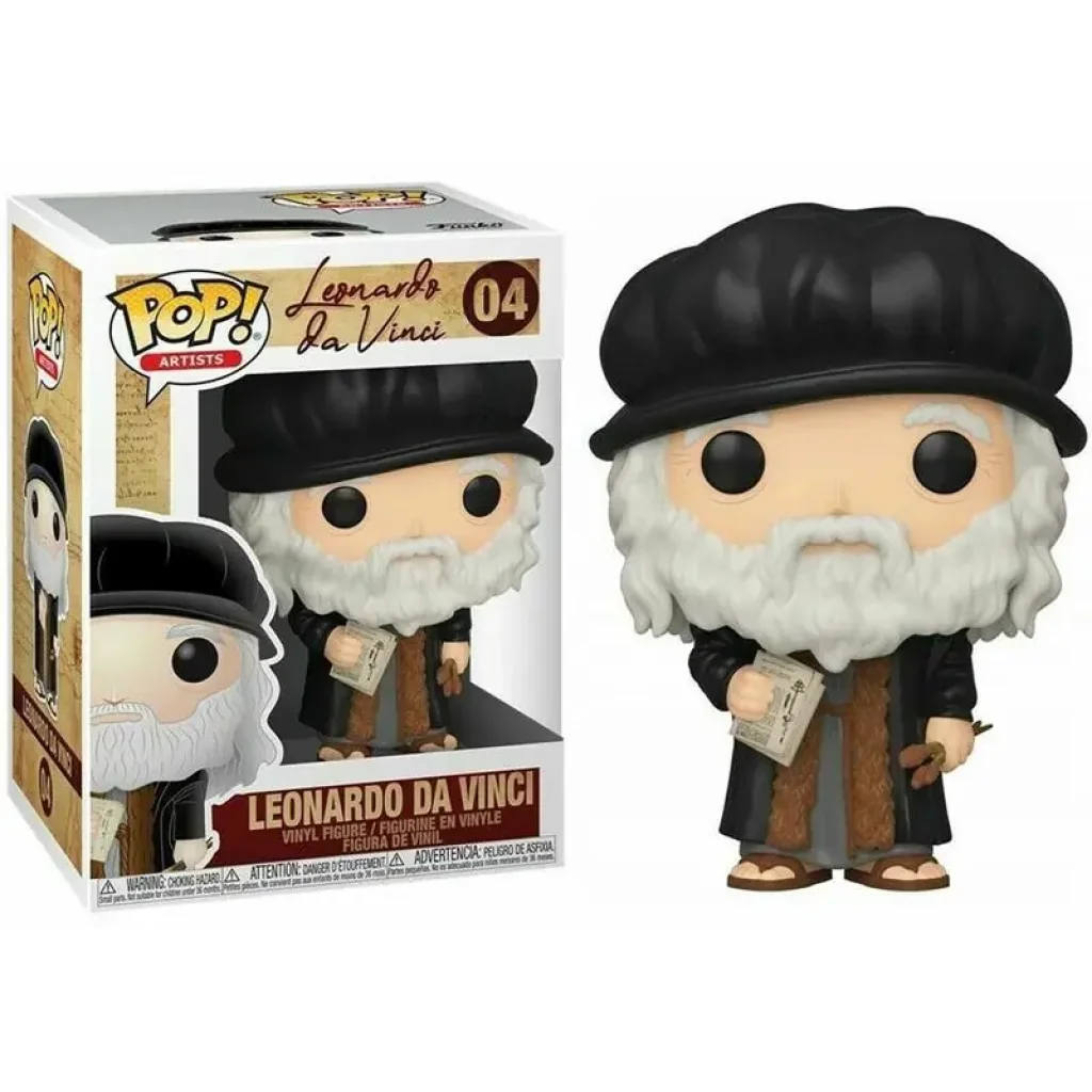 Фігурка Funko POP Artists: Leonardo Davinci (889698452519) UA