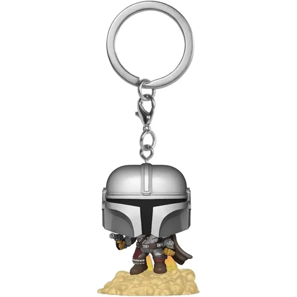 Брелок Funko POP: Mandalorian - Mandalorian w/ booster (889698530460) UA