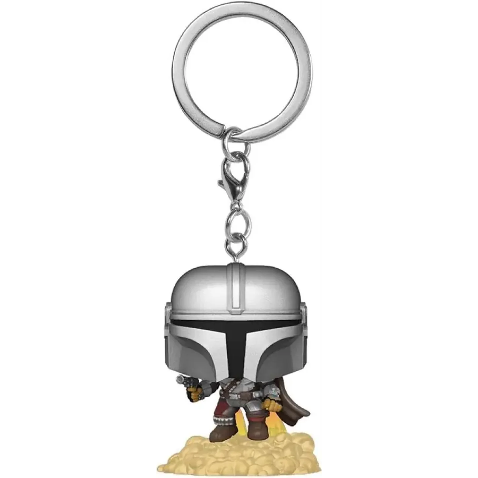 Брелок Funko POP: Mandalorian - Mandalorian w/ booster (889698530460) UA