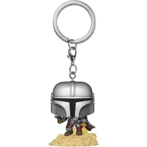 Брелок Funko POP: Mandalorian - Mandalorian w/ booster (889698530460) UA