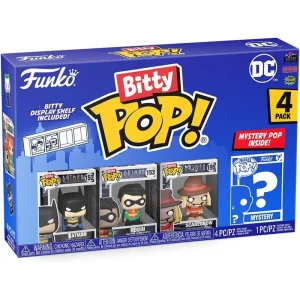 Набір подарунковий Funko POP (Bitty): DC- Batman 4pk (889698713115) UA