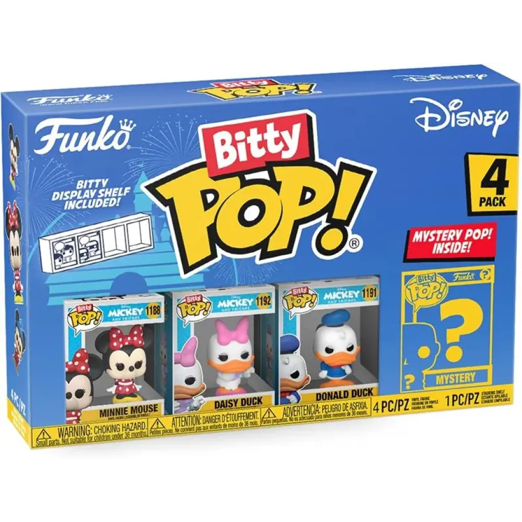 Набір подарунковий Funko POP (Bitty): Disney - Minnie 4pk (889698713207) UA